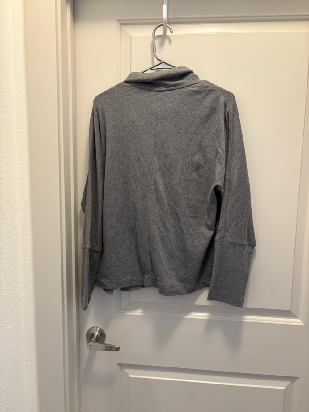 Pact Airplane Relaxed Blazer Grey Heather Organic Cotton NWOT Size S - Picture 3 of 6